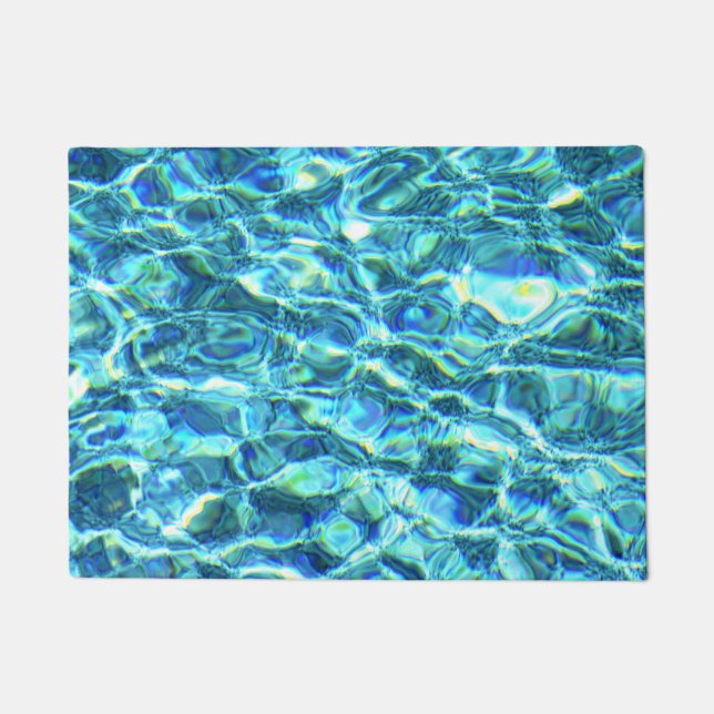 Falln Shimmering Water Doormat (Front)