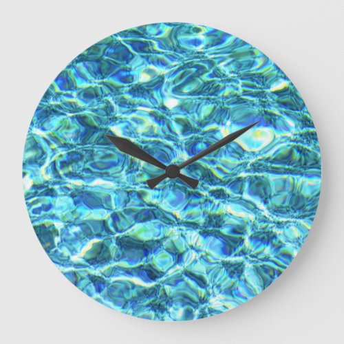 Falln Shimmering Water Large Clock