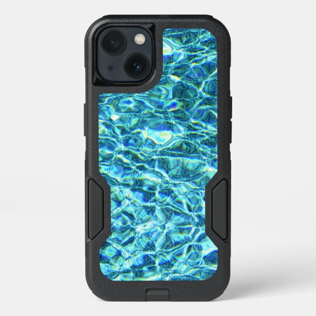 Falln Shimmering Water Otterbox iPhone Case (Back)