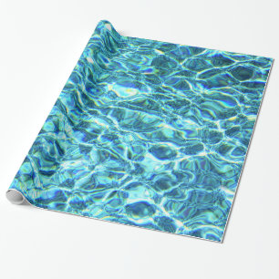Falln Shimmering Water Wrapping Paper