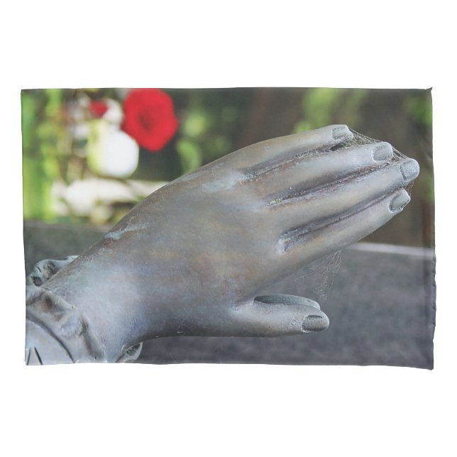 Falln Silent Prayer Pillow Case (Front)
