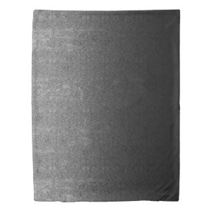 Falln Silver & Black Glitter Gradient Duvet Cover