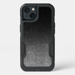 Falln Silver & Black Glitter Gradient iPhone 13 Case