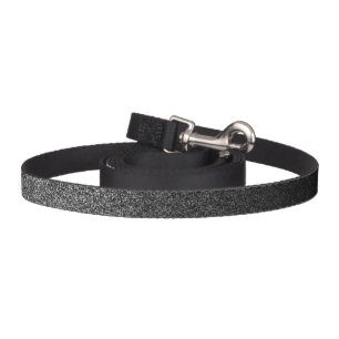 Falln Silver & Black Glitter Gradient Pet Leash