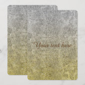 Falln Silver & Gold Glitter Gradient (Front/Back)