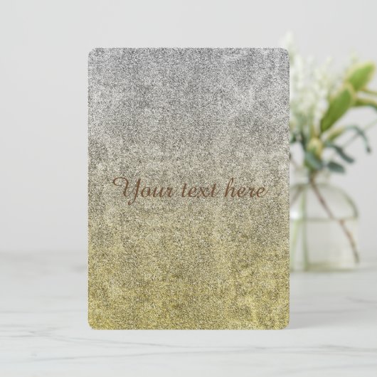 Falln Silver & Gold Glitter Gradient (Standing Front)