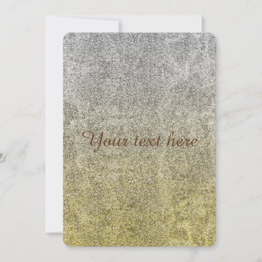 Falln Silver & Gold Glitter Gradient (Front)