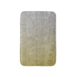Falln Silver & Gold Glitter Gradient Bathroom Mat