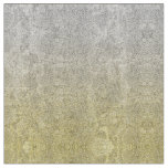 Falln Silver &amp; Gold Glitter Gradient Fabric