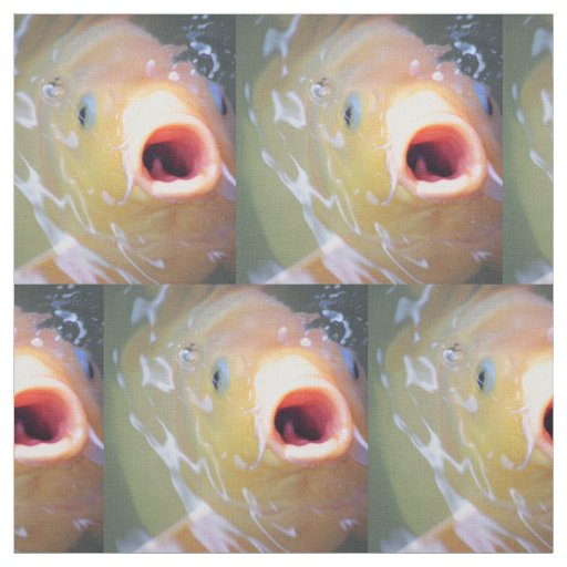 Falln Singing Ghost Koi Fabric