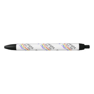 Falln Straight But Not Narrow (black text) Pen