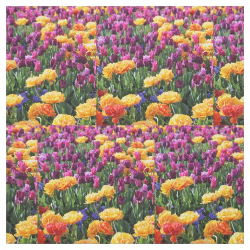 Falln Sunset Floral River Fabric