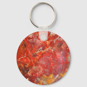 Falln Sunset Splatter Stones Keychain