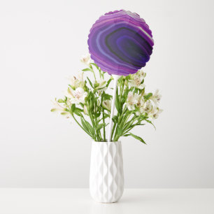 Falln Swirled Purple Geode Balloon
