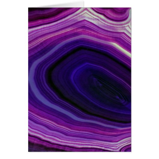 Falln Swirled Purple Geode Cards (Front)