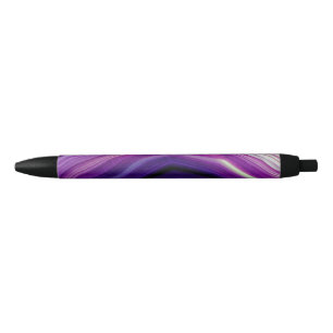 Falln Swirled Purple Geode Pen