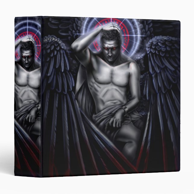 Falln Sympathy For The Devil 3 Ring Binder (Front/Spine)