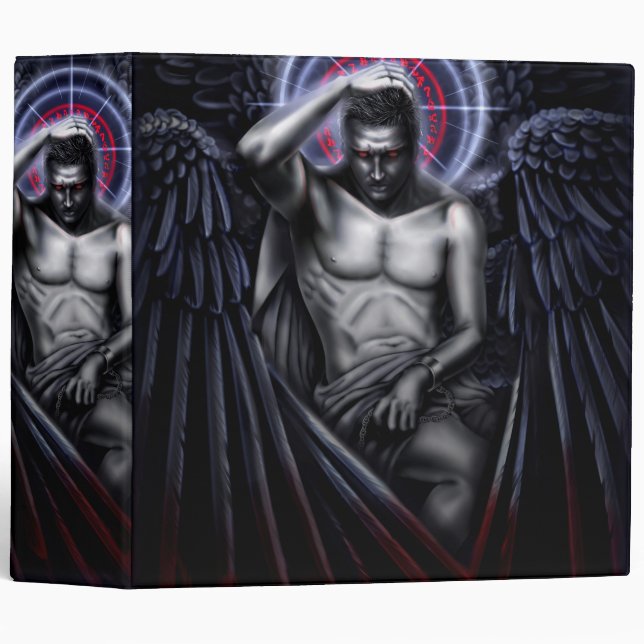 Falln Sympathy For The Devil 3 Ring Binder (Front/Spine)