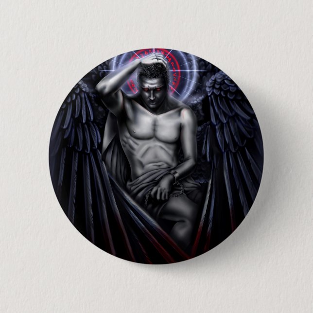 Falln Sympathy For The Devil Button (Front)