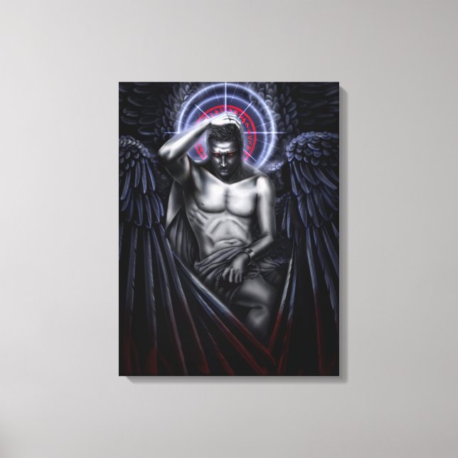 Falln Sympathy For The Devil Canvas Print (Front)