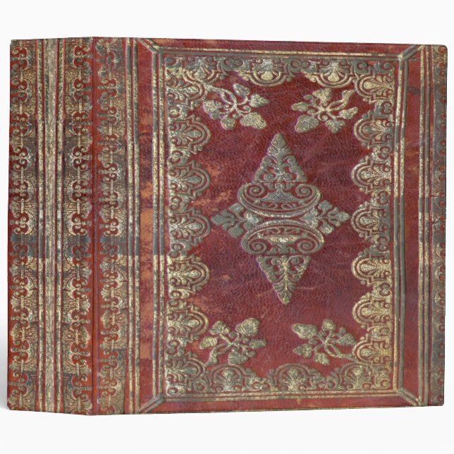 Falln Tarnished Brass Book 3 Ring Binder (Front/Spine)