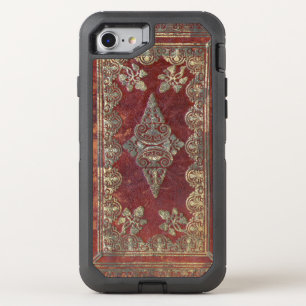 Falln Tarnished Brass Book OtterBox Defender iPhone SE/8/7 Case