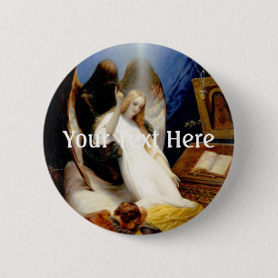 Falln The Angel of Death Pinback Button