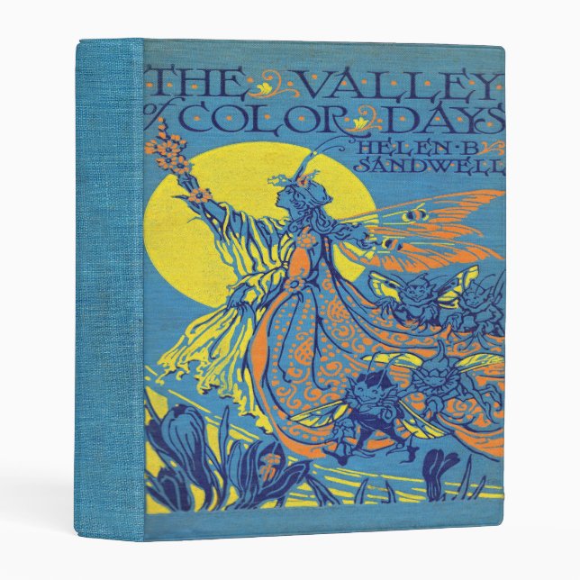 Falln The Valley of Color Days Book Mini Binder (Front/Spine)