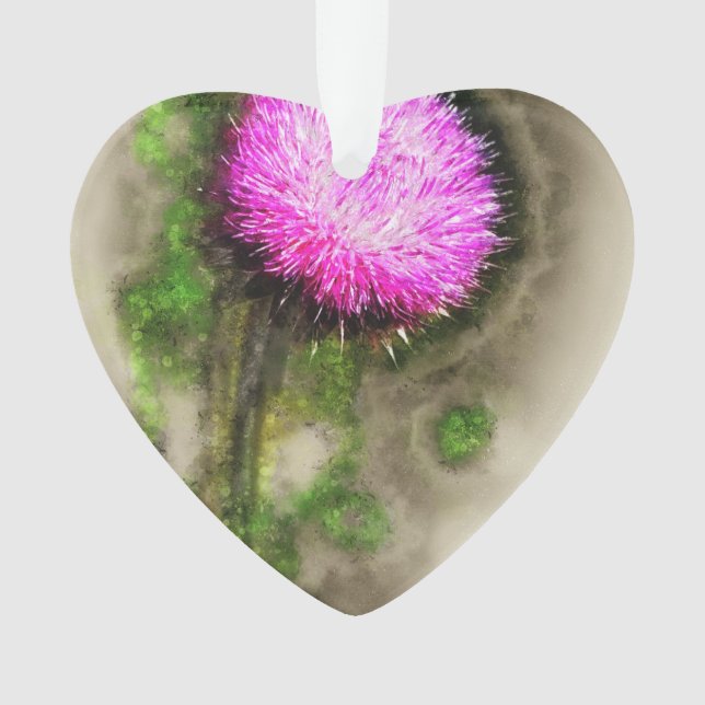 Falln Thistle Magic Ornament (Front)