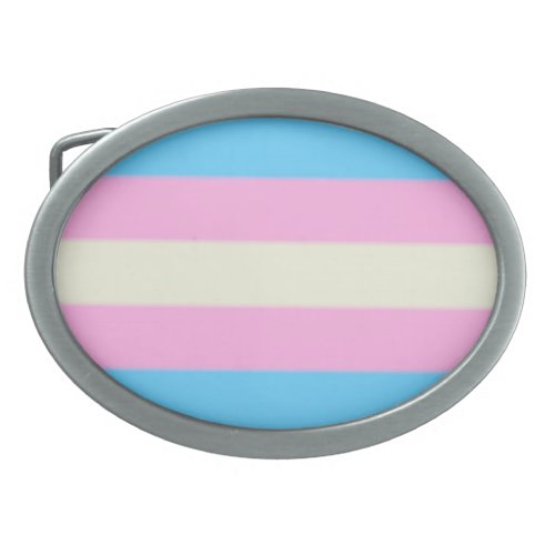 Falln Transgender Pride Flag Belt Buckle