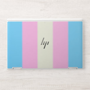 Falln Transgender Pride Flag HP Laptop Skin