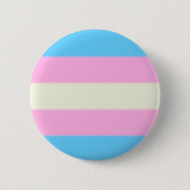 Falln Transgender Pride Flag Pinback Button (Front)