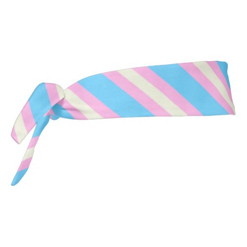 Falln Transgender Pride Flag Tie Headband