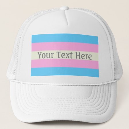 Falln Transgender Pride Flag Trucker Hat