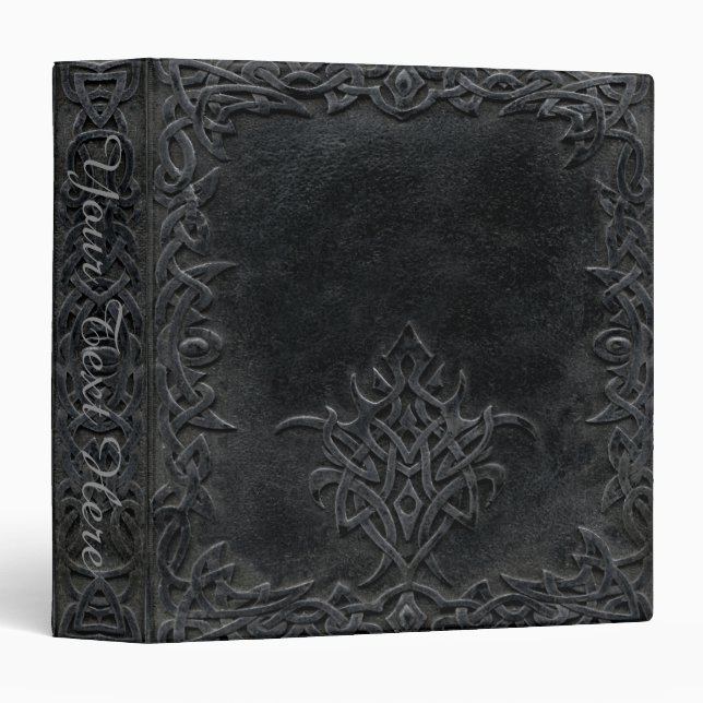 Falln Tribal Edging Dark Book (text) Binder (Front/Spine)