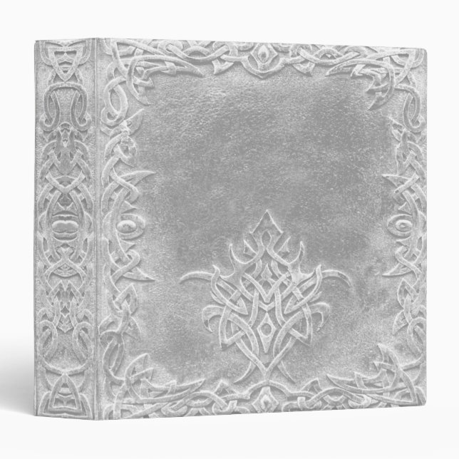 Falln Tribal Edging Light Book 3 Ring Binder (Front/Spine)