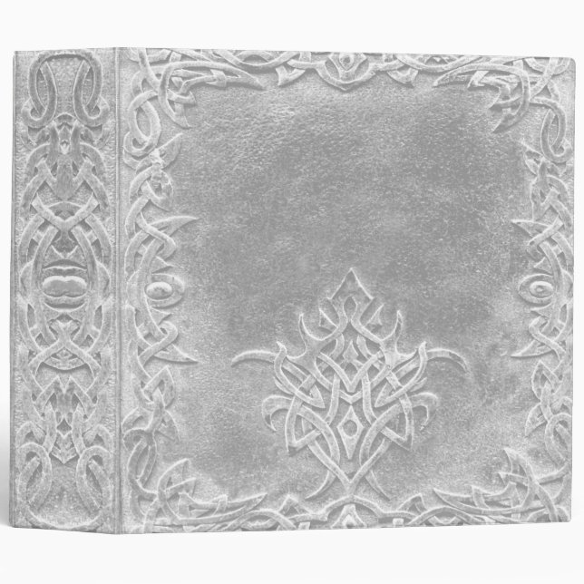 Falln Tribal Edging Light Book 3 Ring Binder (Front/Spine)