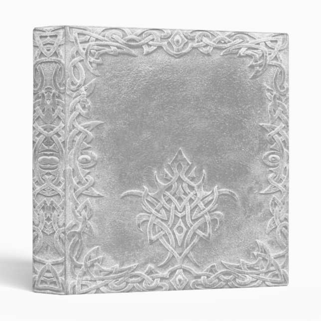 Falln Tribal Edging Light Book 3 Ring Binder (Front/Spine)