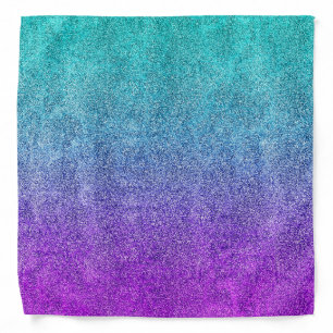 Falln Tropical Dusk Glitter Gradient Bandana