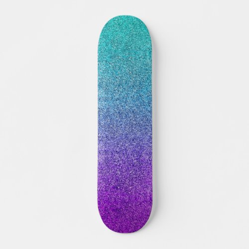 Falln Tropical Dusk Glitter Gradient Skateboard Deck