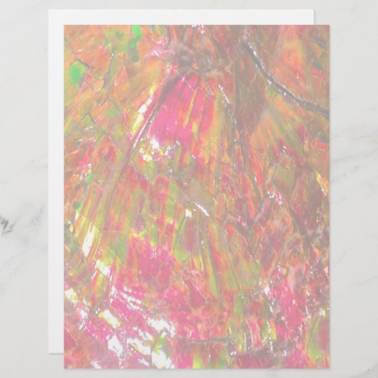 Falln Tropical Sunset Ammolite (Front/Back)