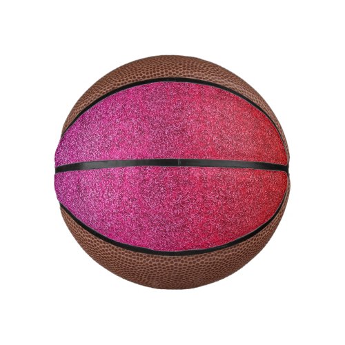 Falln Valentine Glitter Gradient Mini Basketball