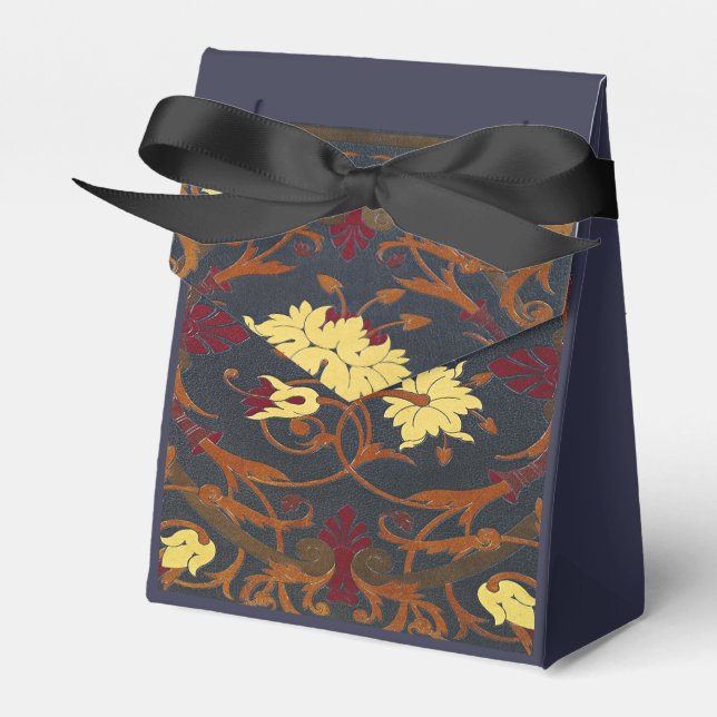 Falln Victorian Vines Book Favor Boxes (Front Side)