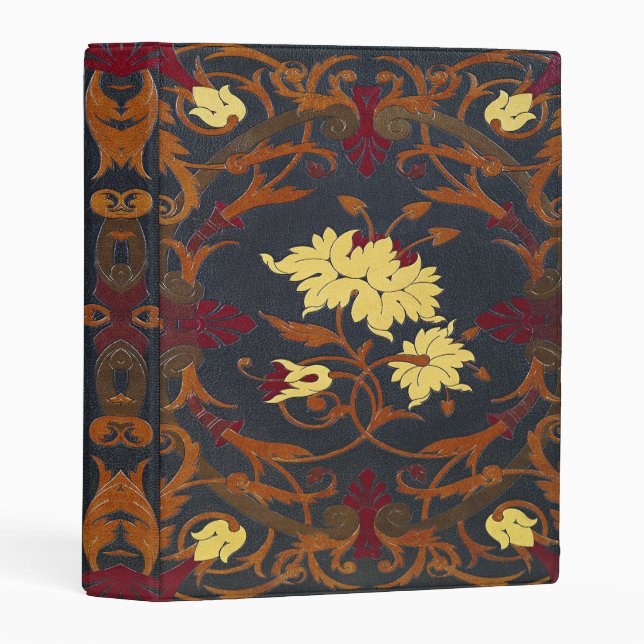 Falln Victorian Vines Book Mini Binder (Front/Spine)