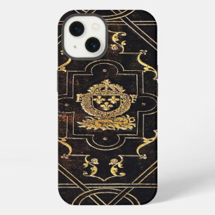 Falln Vintage Leather and Gold iPhone 13 Case