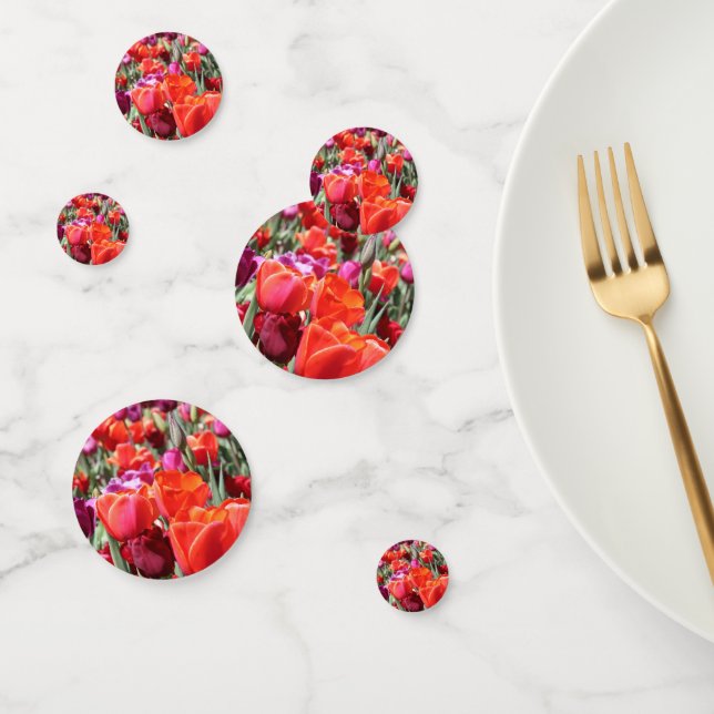 Falln Warm Tulips Confetti (Group)