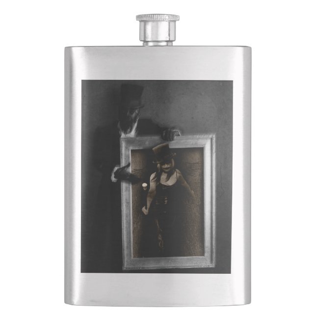 Falln Welcome To My World Flask (Front)