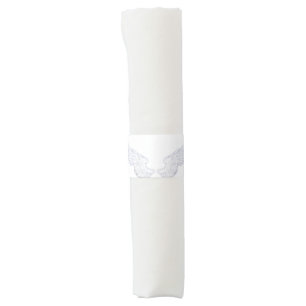 Falln White Angel Wings Napkin Bands