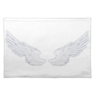 Falln White Angel Wings Placemat
