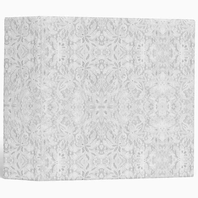 Falln White Lace Binder (Front/Spine)